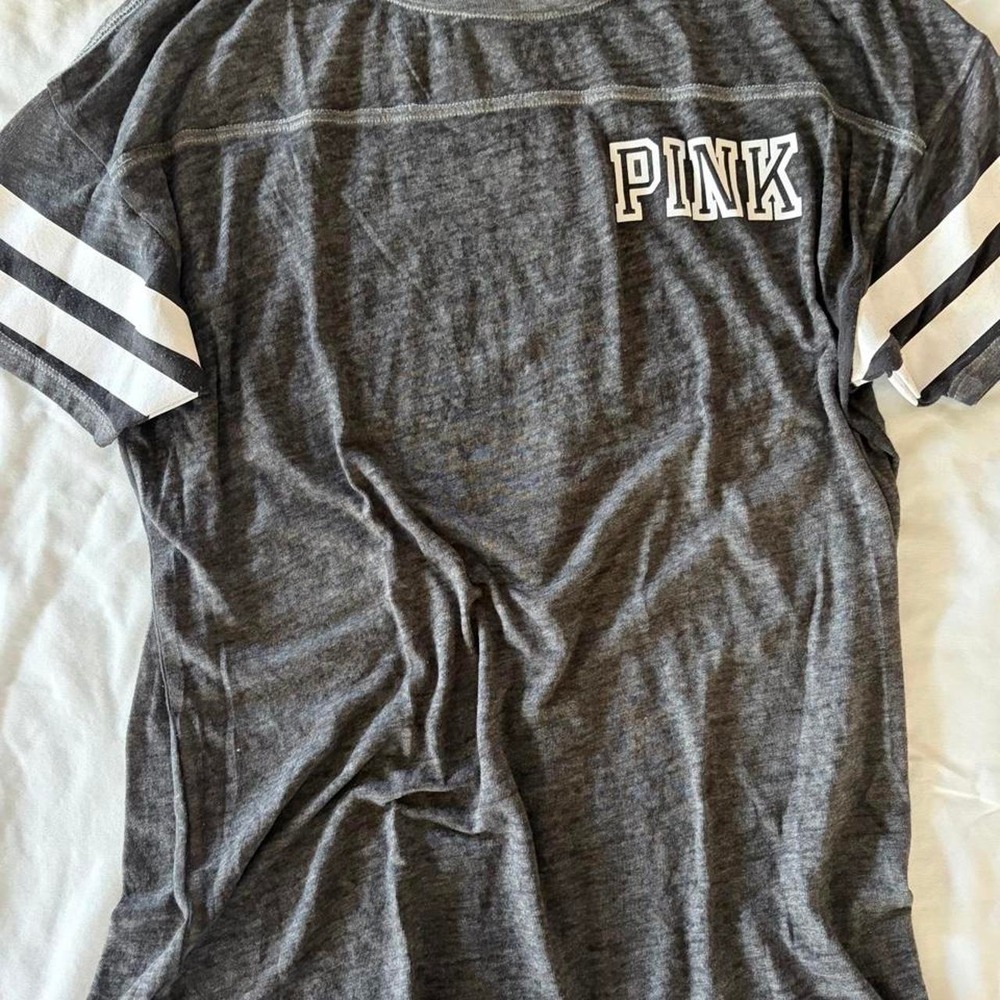 2015 Victoria's Secret PINK Oversized‎ Burnout Tee